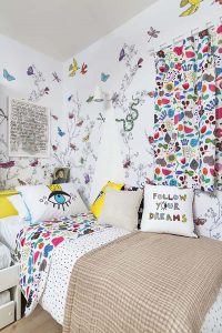 quarto teen floral