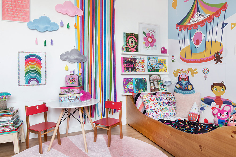 quarto infantil colorido