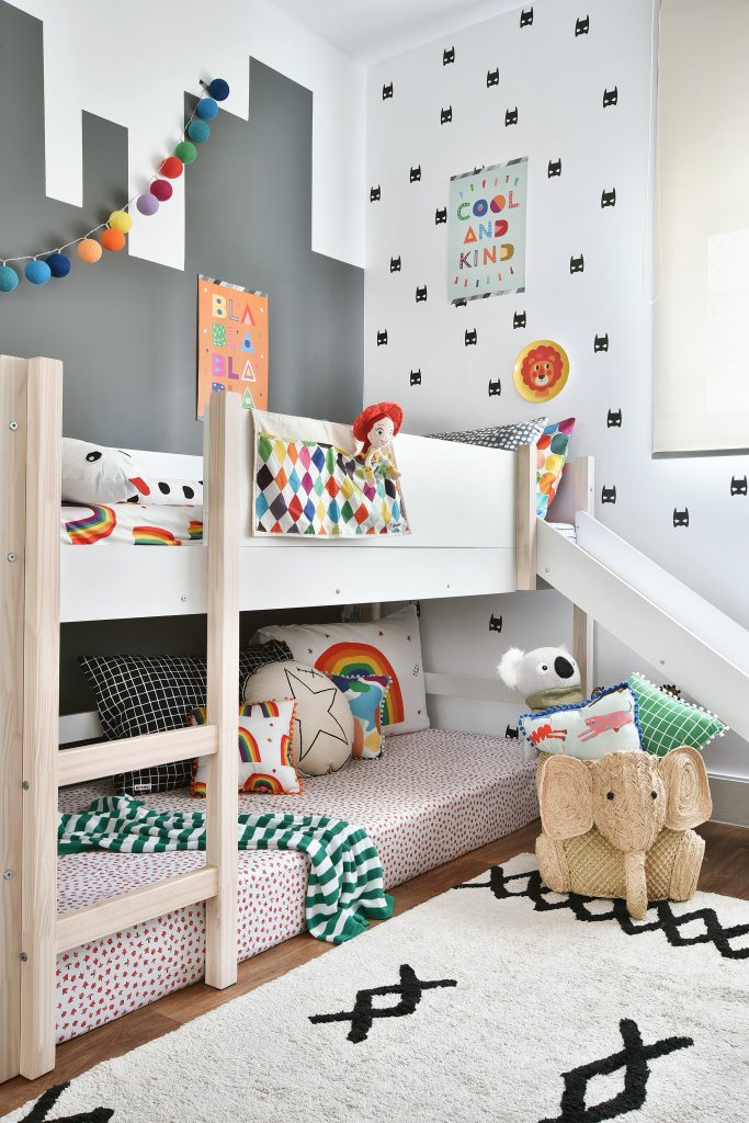 quarto para irmãos com beliche